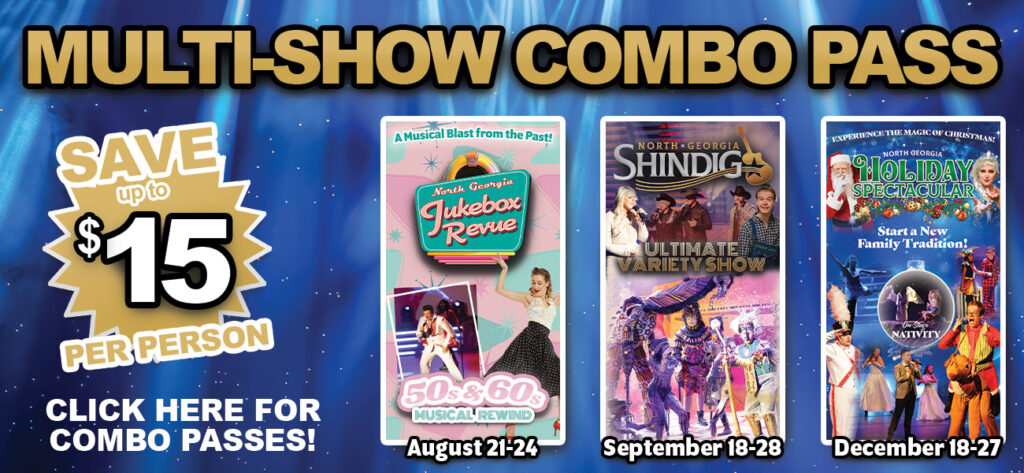 three show combo graphic